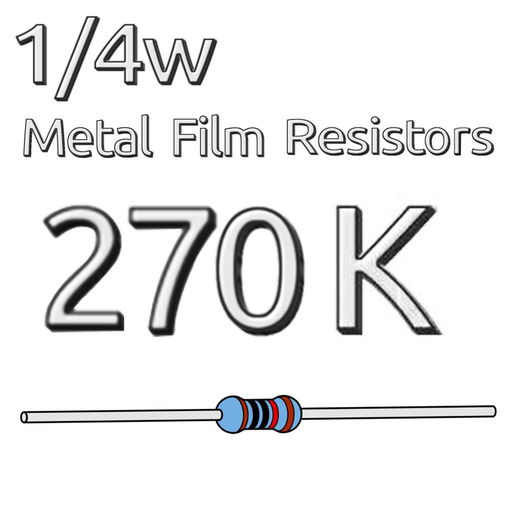 200 bucăți 1/4W .25 wați 1% rezistență cu peliculă metalică 68K 75K 82K 91K 100K 110K 120K 150K 180K 200K 220K 240K 270K 300K 300K 300K 300K 300K 300K 300K 300K