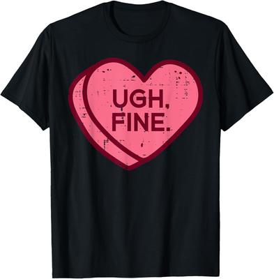 Anti Valentijnsdag Snoep Bah Prima Grappig Vrouwen Kinderen Mannen Tiener T-shirt