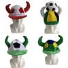 Football Soccer Fans Cap Funny Hat for Women Mens Football Headdress Cheerleading Party Sports Favors Cheering Hat Party Props