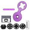 Bicycle Computer Holder Bike Stopwatch GPS Mount Stem Top Cap Computer Holder Phone Holder For Garmin Bryton Cateye Wahoo2