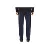 Y-3 Solid Color Straight-Leg Drawstring Casual Trousers Men Bottoms Dark-Blue FN3384