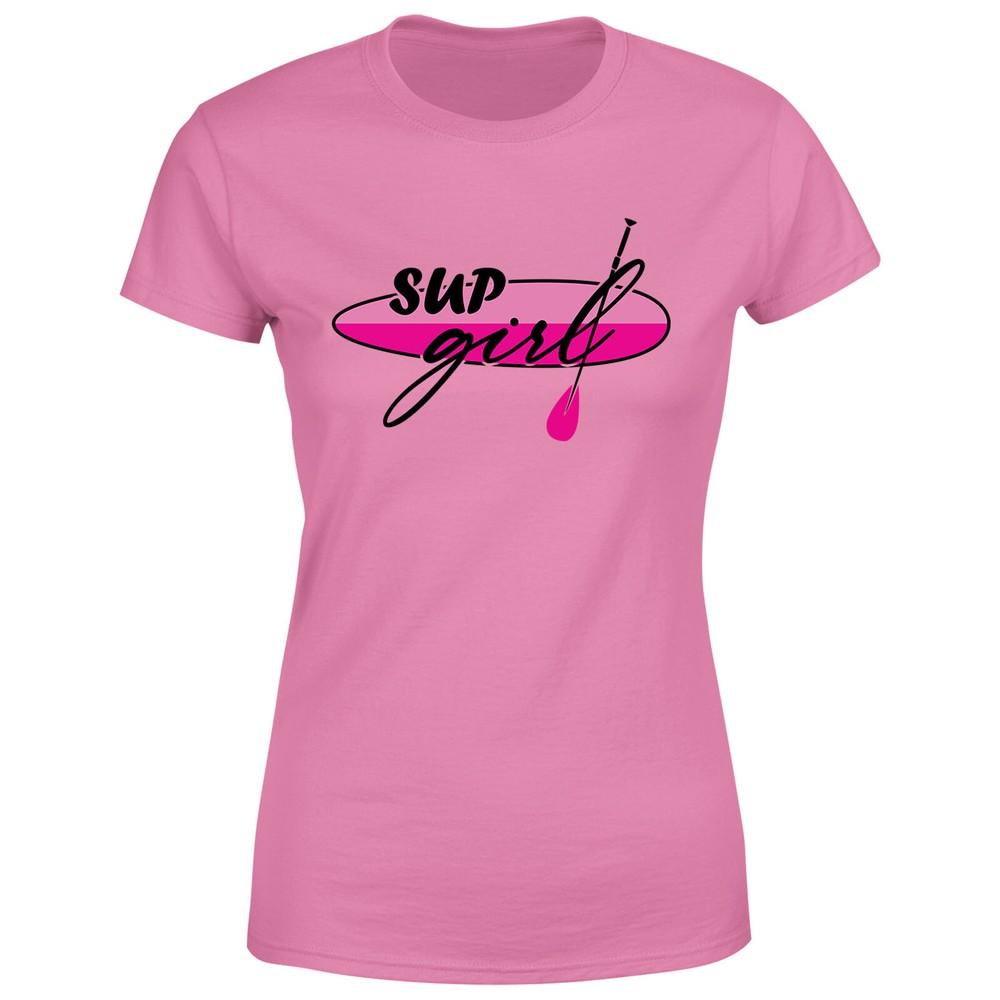 Paddle Boarding Womens T Shirt Funny Sup Girls Graphic Tee Top