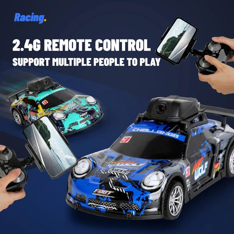 Mașină RC cu Cameră HD Wifi FPV Mașini de Curse Control de la Distanță Buggy Offroad Vehicul Control prin Aplicație Mașină Electrică de Drift pentru Băieți Copii