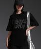 LIKE THE MOST Away Ltm Round Over T-Shirt_Black