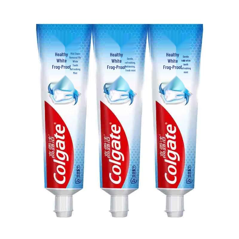 Colgate Dual-Effect Fresh Mint Whitening Toothpaste