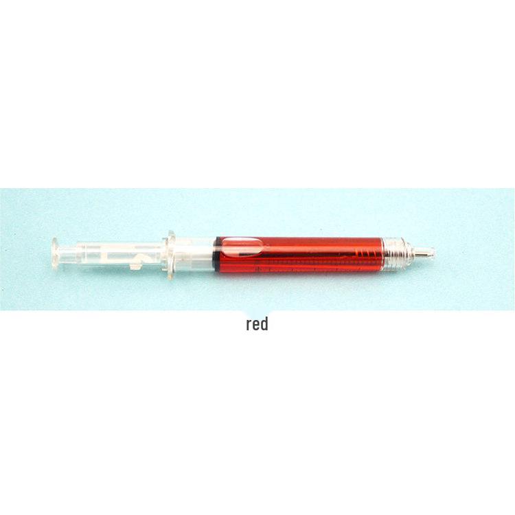 Korean Cute Creative Syringe Ballpoint Pen - Fun Stationery Item