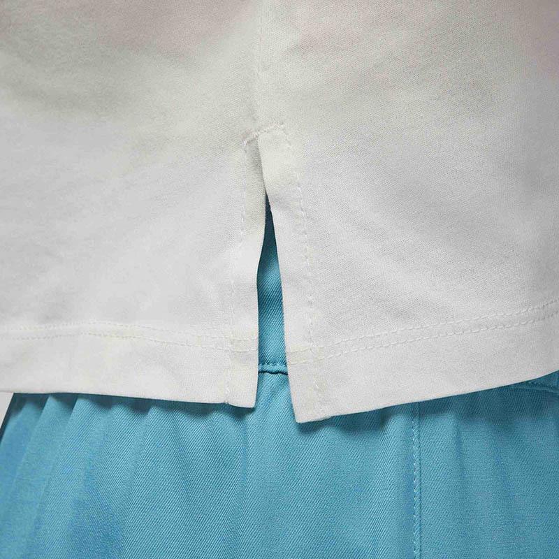 Jordan Sport Essentials Solid Color Crew Neck Pullover Tank Top Women Tops Phantom-Gray White DQ4395-030