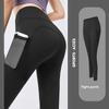 Nacktes Gefühl Hohe Taille Nahtlose Yogahosen Damen Po-Lifting Pfirsich-Hüfte Fitness Sport Enge Leggings Workout Fitnessstudio Hosen