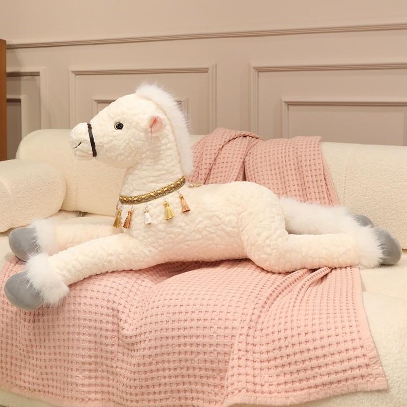 Angel Horse Plush Toy With Pp Cotton Filling For Kids Birthday Gift