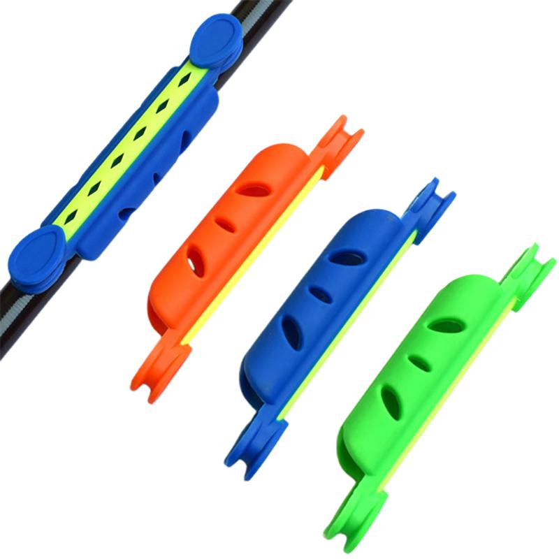 1Pcs Portable Fishing Coiling Clips Fishing Line Winding Board Plate Fishing Line Rod Spools Holder Management Tool