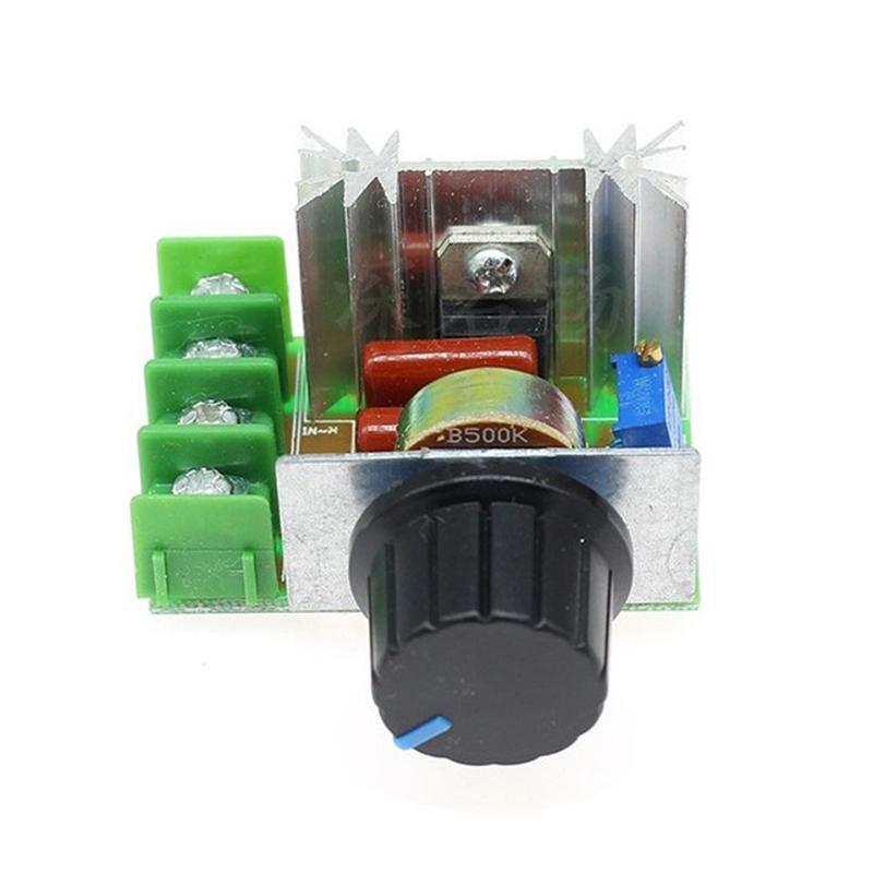 Ac 220V 2000W Scr Voltage Regulator Dimming Dimmers Motor Speed Controller