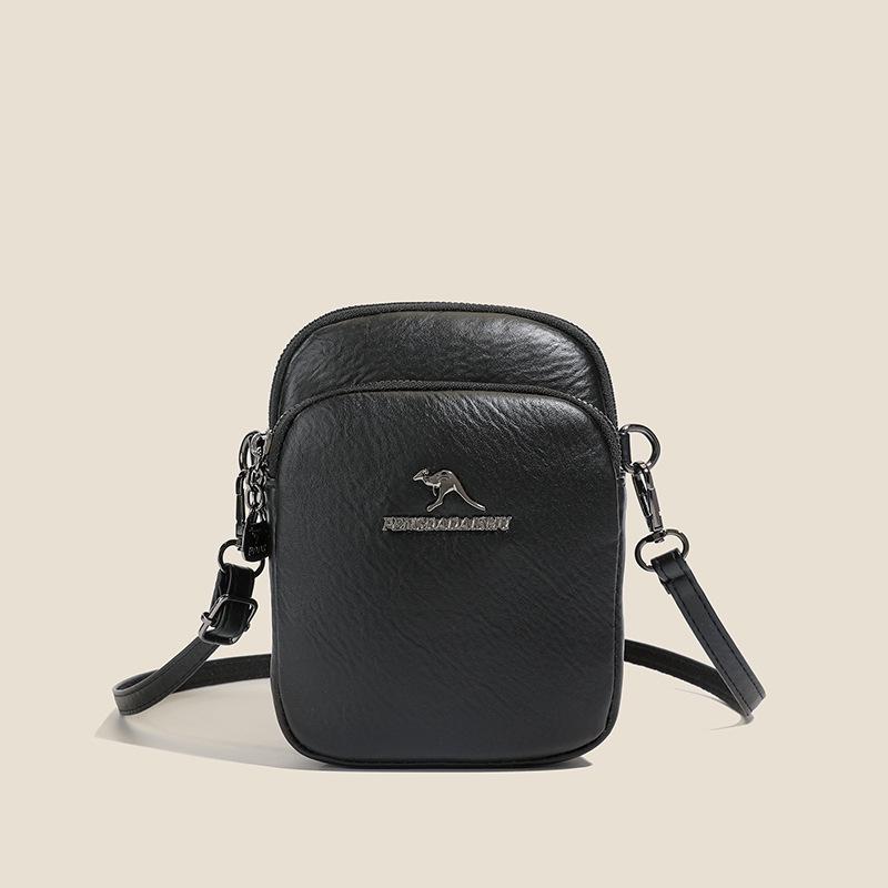 

High-End Retro Fashion Handbag: Women s Versatile Autumn/Winter 2025 Crossbody & Shoulder Phone Bag чёрный