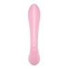 Satisfyer Triple Oh Pink Vibrator Electric Massager 2in1 Clitoral G Spot Simultaneous Stimulation Clitoral Orgasm Medium Orgasm Two Point Torture 2WAY