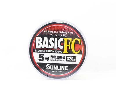 Sunline Fluorocarbon Line Basic FC 320m Size 5 20lb (6282)
