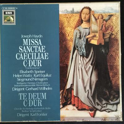 LP Record JOSEPH HAYDN - Missa Sanctae Caeciliae C-dur "Caci 1C1632905859X His Master's Vo 1971 Germany Classical Used