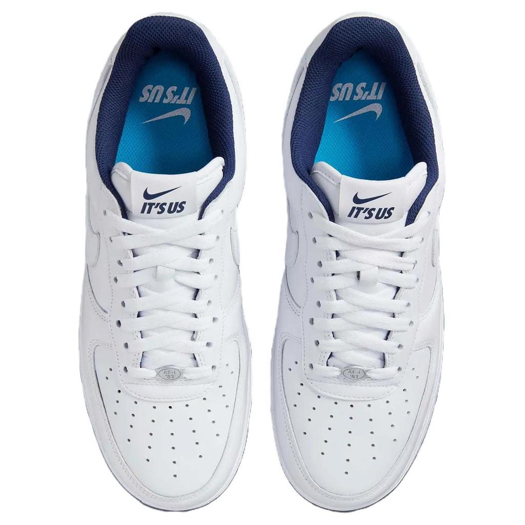 Lil Yachty X Nike Air Force 1 Low Concrete Boys Men Sneakers White Midnight-Navy Dark-Powder-Blue IB5720-100