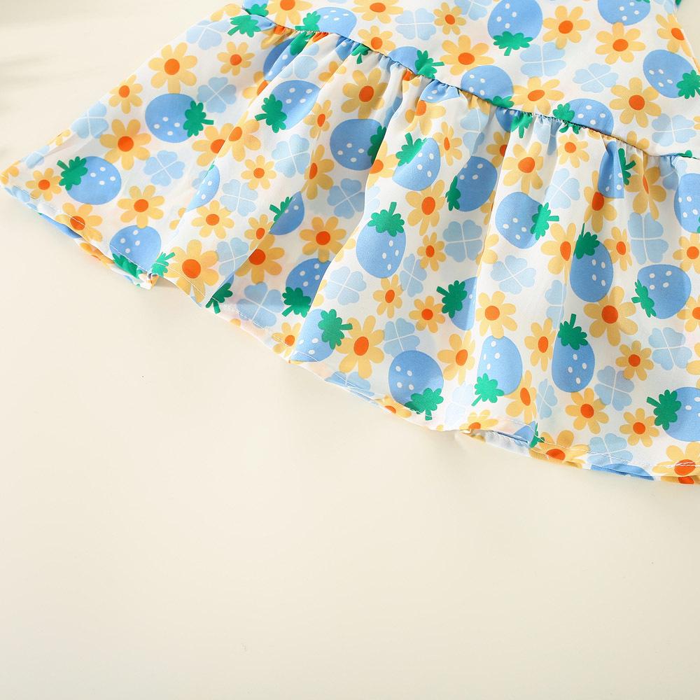2 stk/sett Barneklær Sommer Chiffon Tynn Småbarnskostyme Søt Jordbær Baby  Girl Topper Shorts Dress For 0 til 3 år gammel kjøp billig — fri frakt,  ekte anmeldelser med bilder — Joom, image size:1000x1000