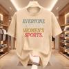 Everyone Watches Unisex Sports T Shirt Sports Tee Feminist Graphic Tshirts Short Sleeve Tshirt Youth Tee Streetwear Clothing Tops