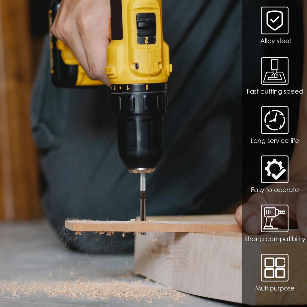 Zestaw 11 sztuk rozwiertaków ręcznych ze stali stopowej Narzędzie rozwiertakowe H8 Proste trzpienie Frezarka ręczna Narzędzie frezarki ręcznej Wielokrotnego użytku