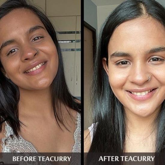 TEACURRY Face Glow Tea (30 Tea Bags, 1 Month Pack) - For Natural Face Glow & Increase Face Shine | Mineral Oil Free | Natural Ingredients