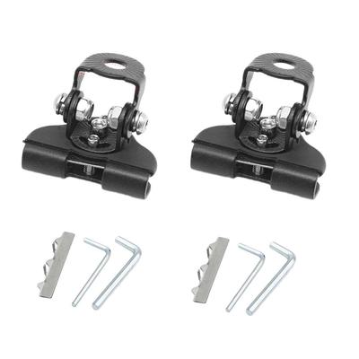 2pcs For Car Hood Mounting Brackets for LED Light Bars Ideal for SUVs and Trucks Stable Design Ensures Driving Safety