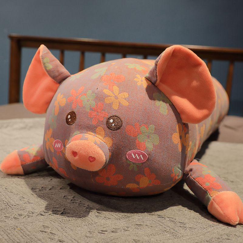 Three-Layer Pig Jacquard Pregnancy Pillow: Girls' Bed Leg-Clamping, Side Sleeper, Backrest Cushion.