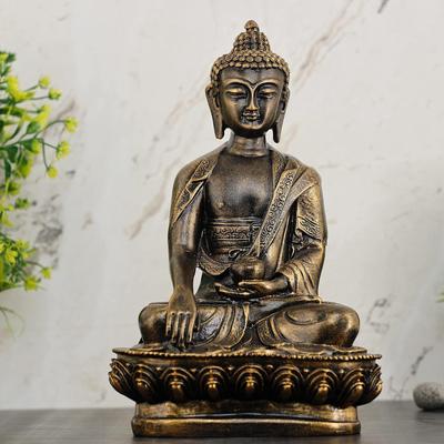 Výzdoba sochy Buddhy Idol Home Dekor položky pro obývací pokoj a dárky