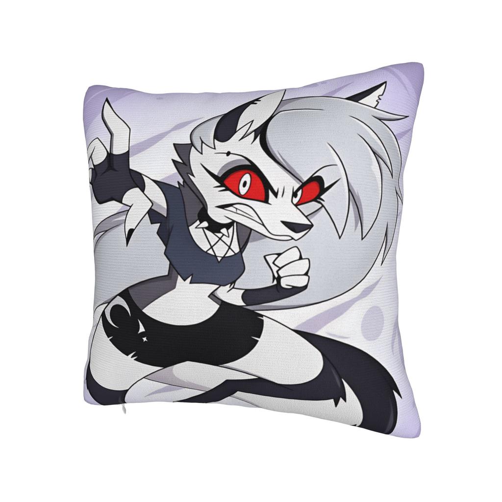Helluva Boss Loona Pillow Case Fashion Pillow Cover Soft Pillowcases For Living Room Chair