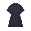 FILA Original Series Fashion Comfortable Loose Woven Breathable Short Sleeve Dress Women dresses F11W429302FDB