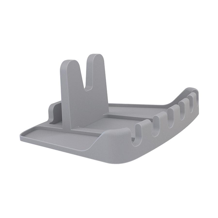 Creative Home Upgrade Silicone Spoon Rest Kitchen Utensil Holder Chopsticks Ladle Soup Spoon Rack Dish Drying Mat