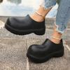 New Trend Women Ankle Boots Retro Waterproof Outdoor Shoes Lightweight Comfortable Boots Couples Garden Clogs Shoes Women