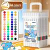 Acrylic Square Barrel Marker Pen Set for Kids - Opaque Watercolor Pens