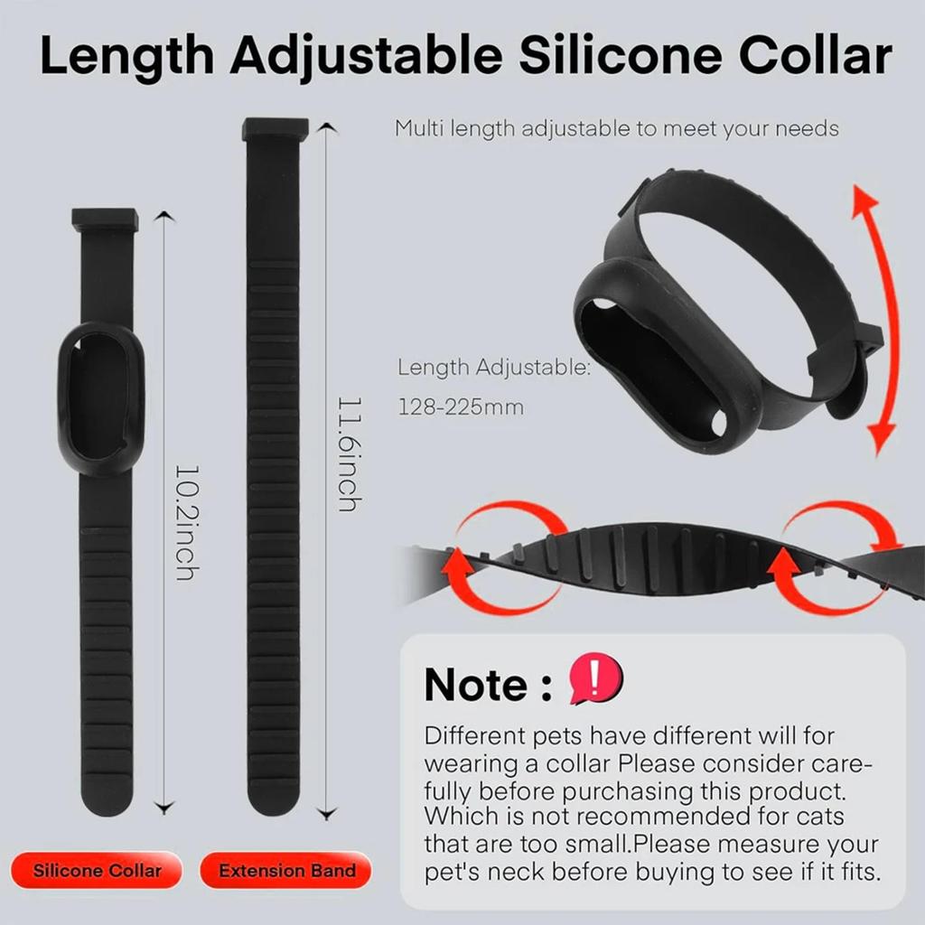 1080P Pet Camera Collar Cat Collar Camera 90 Degrees  Wide Angle Dog Collar Camera Mini Sports Camera