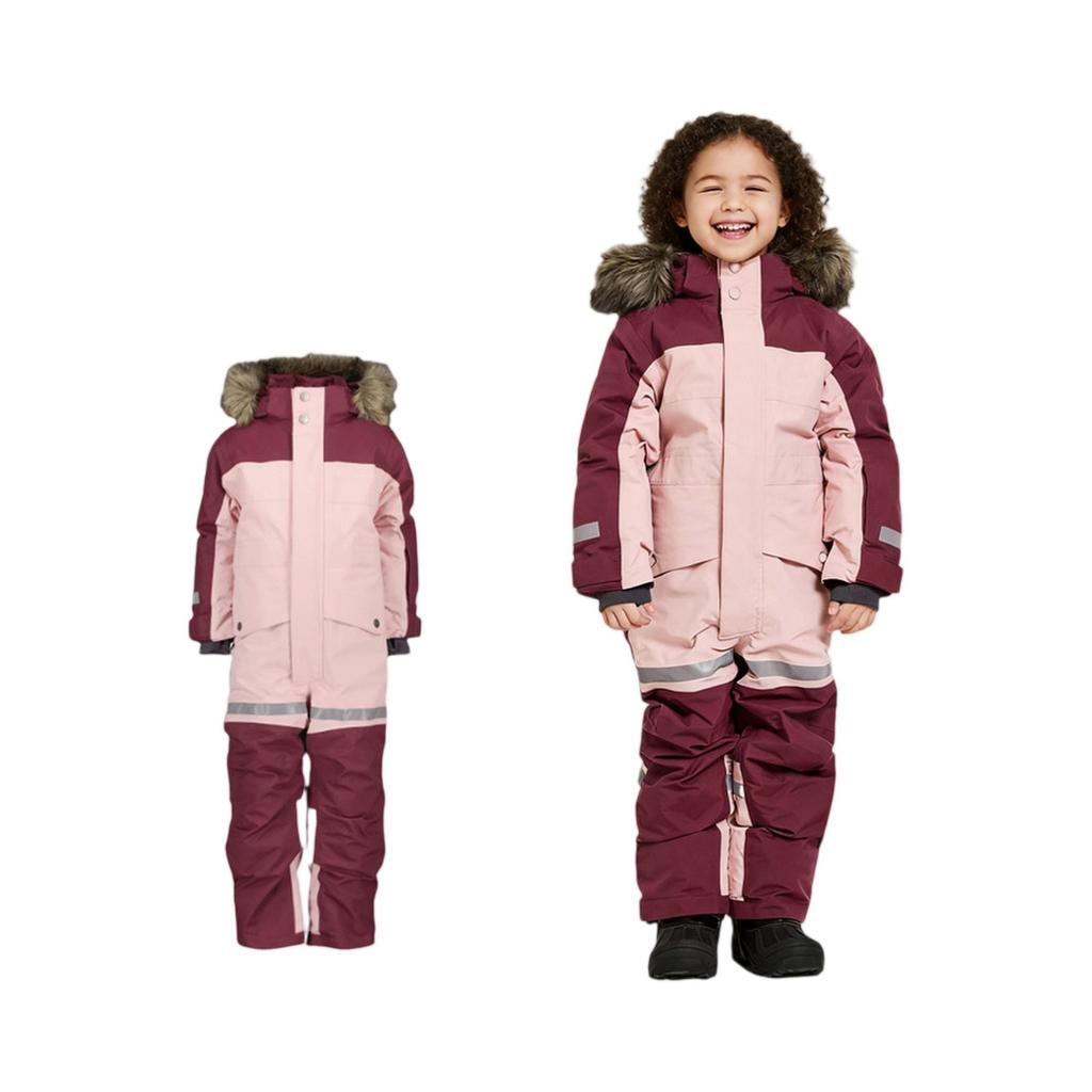 Kids' Snowsuit - Fleece Lined Insulated Onesie