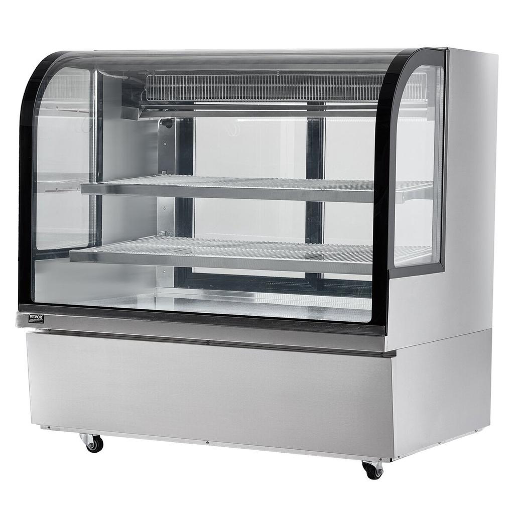 Refrigerated Display Case Bakery Display Fridge Case 18 Cu ft/505L 2-Tier