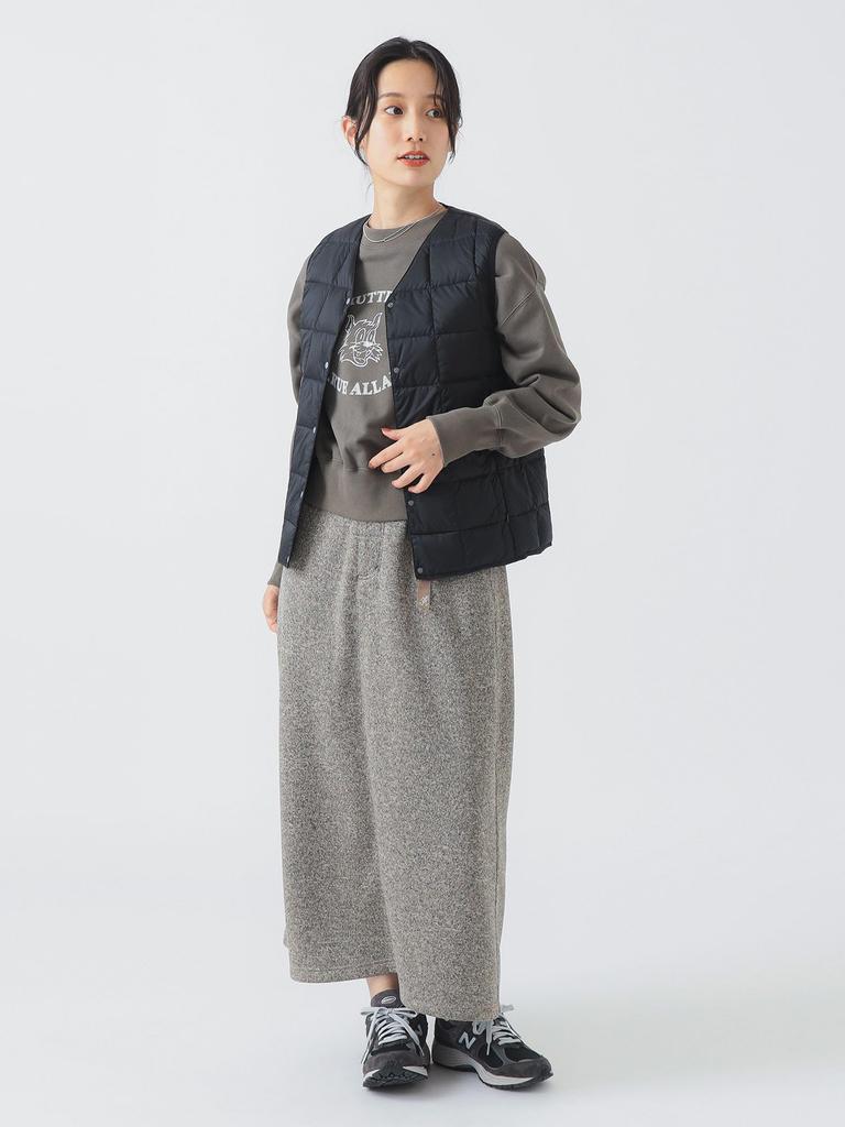 B:MING LIFE STORE by BEAMS Down Jacket/Vest [WEB Exclusive] TAION Inner Down Vest (M-XL) Women's Black XL