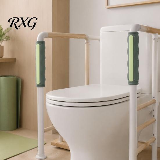 Silicone Handle Cover Handrail for Seniors, Glow-in-the-dark Elderly Grab Bar Cushioned Grip Sleeve, Anti-slip Wrap Home Bathroom Stairway Luminous