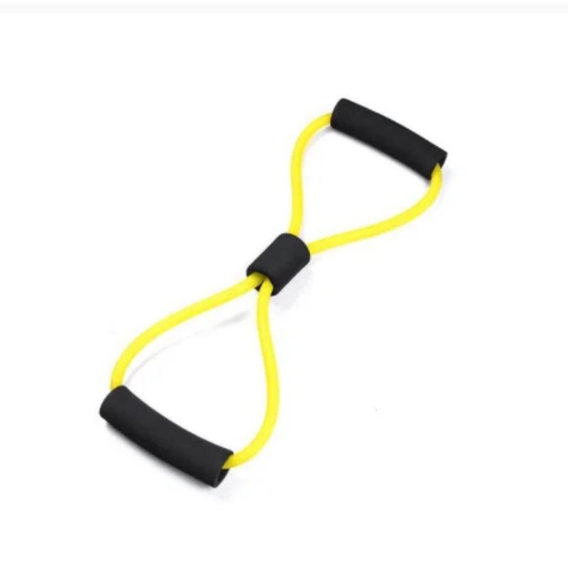 Yoga Gum Fitness Resistance 8 Word Resistance Rubber Bands Chest Expander Rope Elastic Band Expander Workout Gym Exercise High Quality