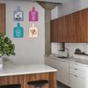 Wall Art Wooden Kitchen Home Decor Items Pack of 4