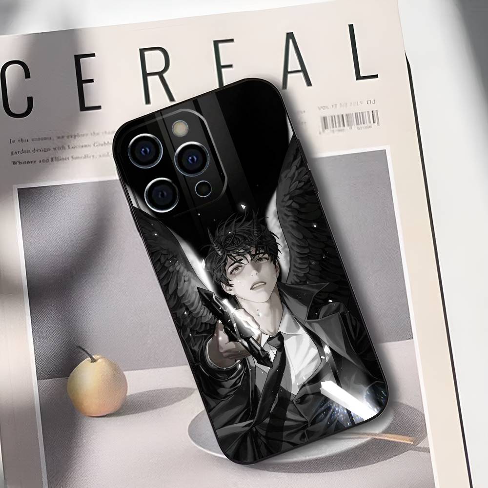 

O-Omniscient R-ReaderS V-Viewpoint Soft Silicone Black Cover Phone Case Compatible with iPhone 17/16/15/14/13/12/11 pro Max XS iPhone13