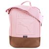 Puma Simple Casual Letter Logo Fabric Shoulder Crossbody Bag Unisex Bags Pink 075582-12