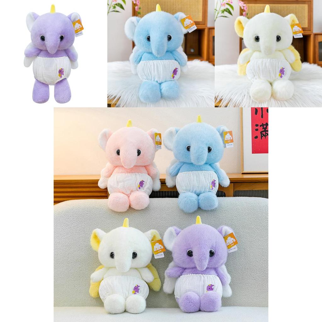 Plush Elephant Toy With Pp Cotton Filling For Kids And Giftgiving