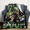 Doctor Doom Flannel Blanket Throw Blanket Soft Warm Sofa Bed Camping Home Decor Unique Christmas Gift C926652