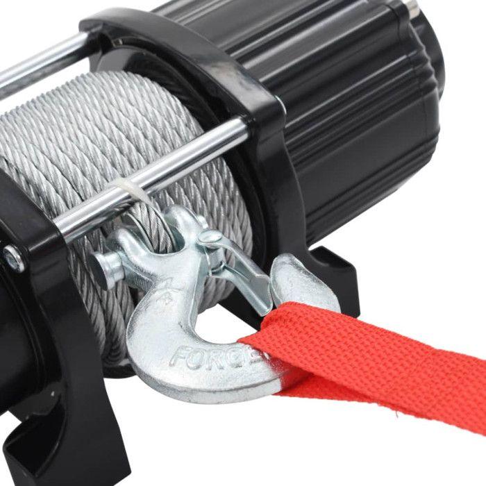 VidaXL Treuil Electrique avec Télécommande sans Fil Remorque Voiture Garage Camion Bateau Camping-car Quads VTT 12 V 4500 210447