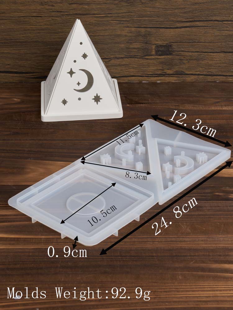 

Пирамидальные силиконовые формы, креативный дизайн, пирамидальная форма для свечей из смолы, художественные поделки, силиконовая смоляная форма, инструмент для изготовления ювелирных изделий