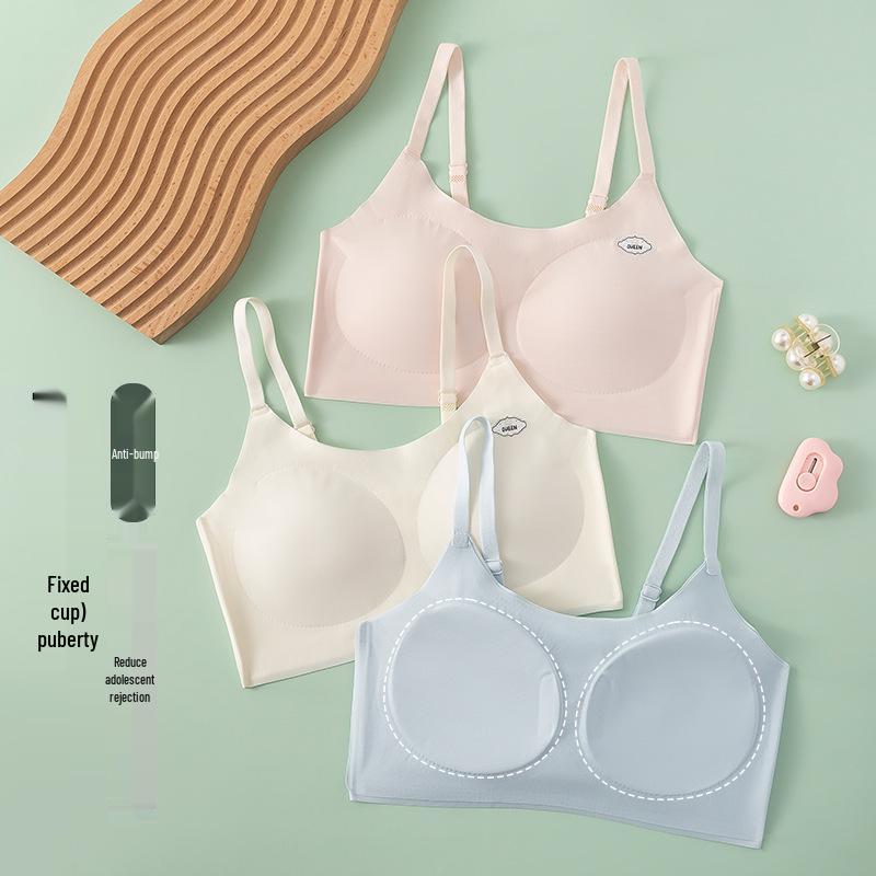 Dívčí bezešvá podpůrná tílková podprsenka pro vývojové stádium dívek na střední škole