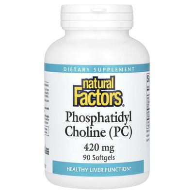 Phosphatidylcholine (PC), 420 Mg, 90 Softgels
