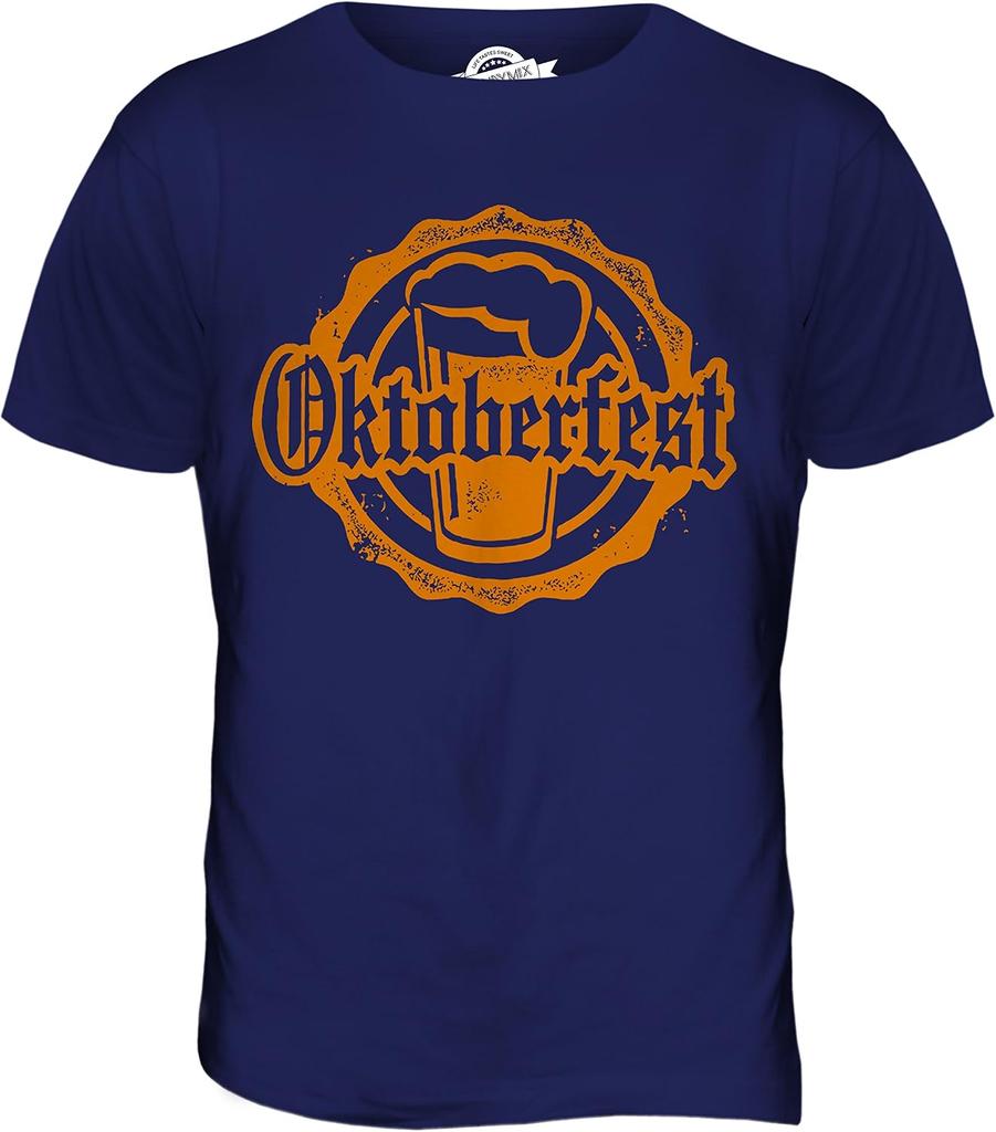 Oktoberfest Beer Real Ale Festival Mens T Shirt Top T-Shirt