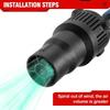 5 Gear 52000RPM High Power Garden Power Tools Brushless Electric Air Blower Scalable Wireless Portable Blower