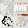 Bear Cute Short Socks Women Cartoon Fruit Pattern Summer Spring Autumn Casual